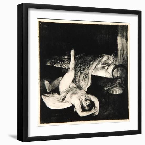 Reducing, Second Stone, 1916-George Wesley Bellows-Framed Giclee Print