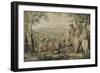 Reduction of Marsal in Lorraine, on 1 September 1663-Brun Charles Le-Framed Giclee Print