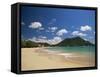 Reduit Beach, Rodney Bay, St. Lucia, Windward Islands, West Indies, Caribbean, Central America-Lee Frost-Framed Stretched Canvas