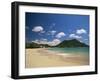 Reduit Beach, Rodney Bay, St. Lucia, Windward Islands, West Indies, Caribbean, Central America-Lee Frost-Framed Photographic Print