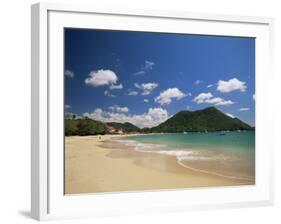 Reduit Beach, Rodney Bay, St. Lucia, Windward Islands, West Indies, Caribbean, Central America-Lee Frost-Framed Photographic Print