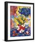 Redvase of Yellow Tulips-Lorraine Platt-Framed Giclee Print