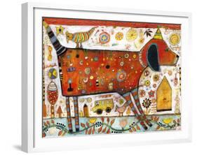 Redvine-Jill Mayberg-Framed Giclee Print