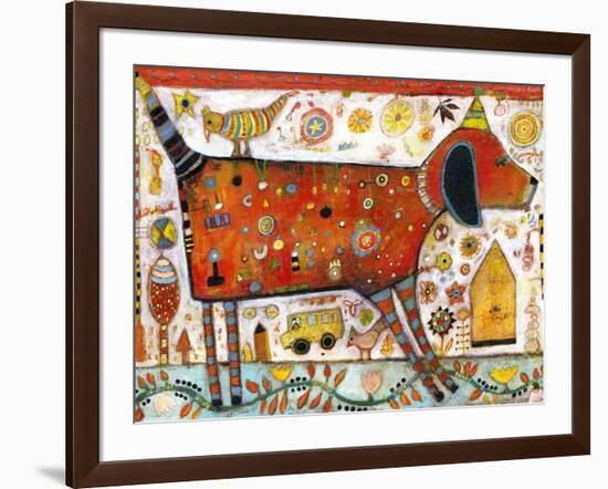 Redvine-Jill Mayberg-Framed Giclee Print