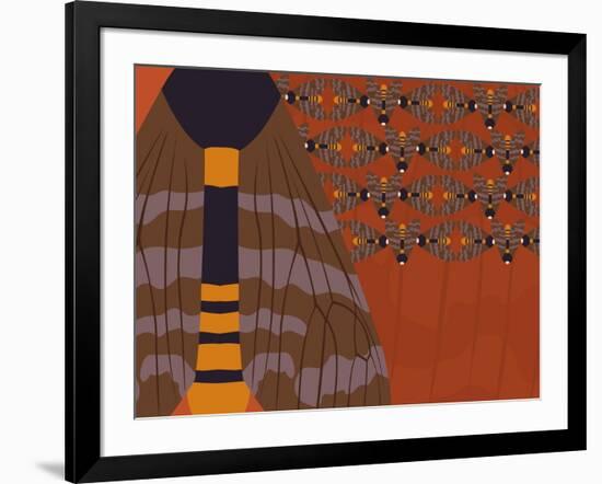 Redwood Bees-Belen Mena-Framed Giclee Print