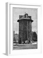 Redwood Tree House, 19th Century-Science Photo Library-Framed Photographic Print