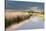 Reed Beds and View Towards Glastonbury Tor from Rspb Reserve, Somerset Levels, Somerset, UK-Ross Hoddinott-Stretched Canvas