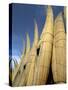 Reed Boats, Cabillitos de Totora, Huanchaco, Peru-Pete Oxford-Stretched Canvas