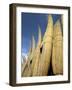 Reed Boats, Cabillitos de Totora, Huanchaco, Peru-Pete Oxford-Framed Photographic Print