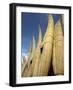 Reed Boats, Cabillitos de Totora, Huanchaco, Peru-Pete Oxford-Framed Photographic Print