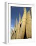 Reed Boats, Cabillitos de Totora, Huanchaco, Peru-Pete Oxford-Framed Photographic Print