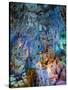 Reed Flute Cave, Guilin, Guangxi Province, China-Michele Falzone-Stretched Canvas