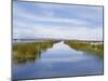 Reed Islands, Lake Titicaca, Peru-Charles Bowman-Mounted Photographic Print