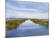 Reed Islands, Lake Titicaca, Peru-Charles Bowman-Mounted Photographic Print