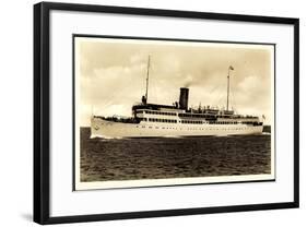 Reederei Braeunlich Stettin, Dampfer S.S. Rugard-null-Framed Giclee Print