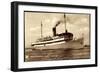 Reederei Braeunlich Stettin, Dampfschiff Rugard-null-Framed Giclee Print