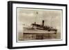 Reederei Braeunlich Stettin, Dampfschiff Rugard-null-Framed Giclee Print