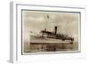 Reederei Braeunlich Stettin, Dampfschiff Rugard-null-Framed Giclee Print