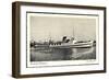 Reederei Norden Frisia, Dampfer Frisia IV, Norderney-null-Framed Giclee Print