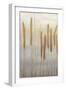 Reeds and Leaves I-Jennifer Goldberger-Framed Art Print