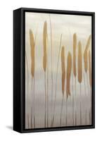 Reeds and Leaves I-Jennifer Goldberger-Framed Stretched Canvas