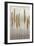 Reeds and Leaves II-Jennifer Goldberger-Framed Art Print