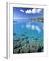 Reef, Punaauia, Tahiti, French Polynesia-Walter Bibikow-Framed Photographic Print