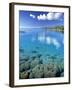 Reef, Punaauia, Tahiti, French Polynesia-Walter Bibikow-Framed Photographic Print