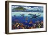 Reef Serenade-John Zaccheo-Framed Giclee Print