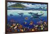 Reef Serenade-John Zaccheo-Framed Giclee Print