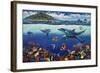 Reef Serenade-John Zaccheo-Framed Giclee Print