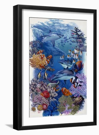 Reef-Tim Knepp-Framed Giclee Print