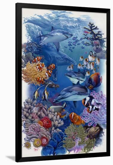 Reef-Tim Knepp-Framed Giclee Print