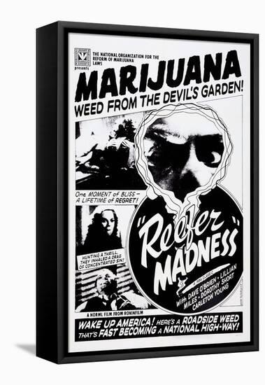 Reefer Madness, Dorothy Short, Kenneth Craig, 1936-null-Framed Stretched Canvas