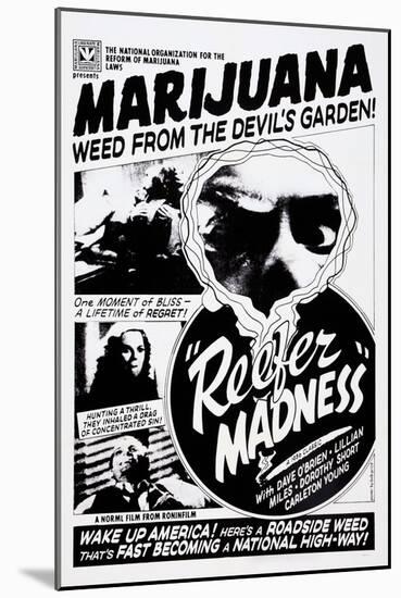 Reefer Madness, Dorothy Short, Kenneth Craig, 1936-null-Mounted Art Print