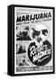 Reefer Madness Movie Poster-null-Framed Stretched Canvas