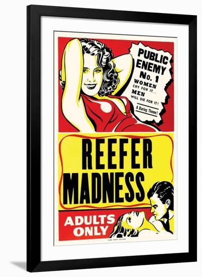 Reefer Madness-null-Framed Art Print