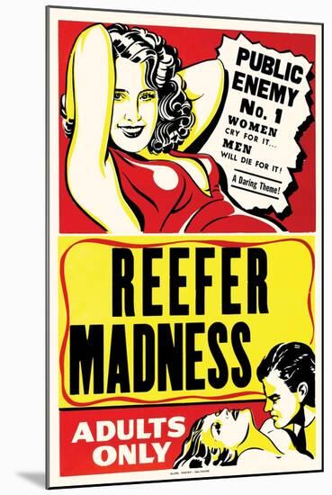 Reefer Madness-null-Mounted Art Print