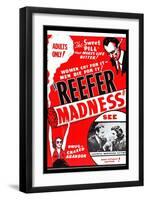 Reefer Madness-Motion Picture Ventures-Framed Art Print