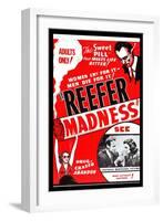 Reefer Madness-Motion Picture Ventures-Framed Art Print