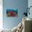 Reefscape with Grand Sea Whip and Gorgonian Sea Fans-null-Stretched Canvas displayed on a wall