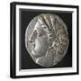 Reek Tristater Struck in Carthage in 260 BC, Depicting Persephone, Recto, Greek Coins-null-Framed Giclee Print