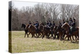 Reenactment Of Civil War Siege Of April 1862, Bridgeport, Alabama-Carol Highsmith-Stretched Canvas