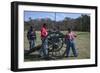 Reenactment Of Civil War Siege-Carol Highsmith-Framed Art Print