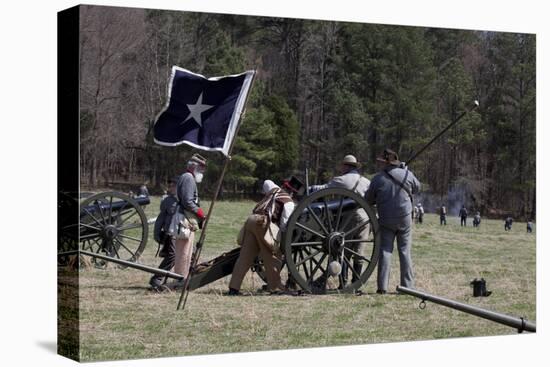 Reenactment Of Civil War Siege-Carol Highsmith-Stretched Canvas