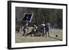 Reenactment Of Civil War Siege-Carol Highsmith-Framed Art Print