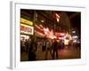 Reeperbahn, the Red Light District, St. Pauli, Hamburg, Germany-Yadid Levy-Framed Photographic Print