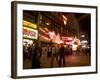 Reeperbahn, the Red Light District, St. Pauli, Hamburg, Germany-Yadid Levy-Framed Photographic Print