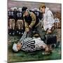 "Ref Out Cold", November 25, 1950-Stevan Dohanos-Mounted Giclee Print