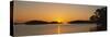 Refection of Sun in Water, Everglades National Park, Miami, Florida, USA-null-Stretched Canvas